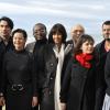 Sonia Rolland et le jury du Fipa à Biarritz le 22 janvier 2013