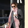 Jennifer Garner et sa fille Seraphina sont allées chercher leur chocolat chaud chez Starbucks à Brentwood, le 29 janvier 2013