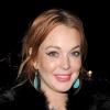 La jolie Lindsay Lohan va dîner au restaurant Nozomi à Londres, le 2 janvier 2013.