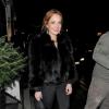 Lindsay Lohan va dîner au restaurant Nozomi à Londres, le 2 janvier 2013.