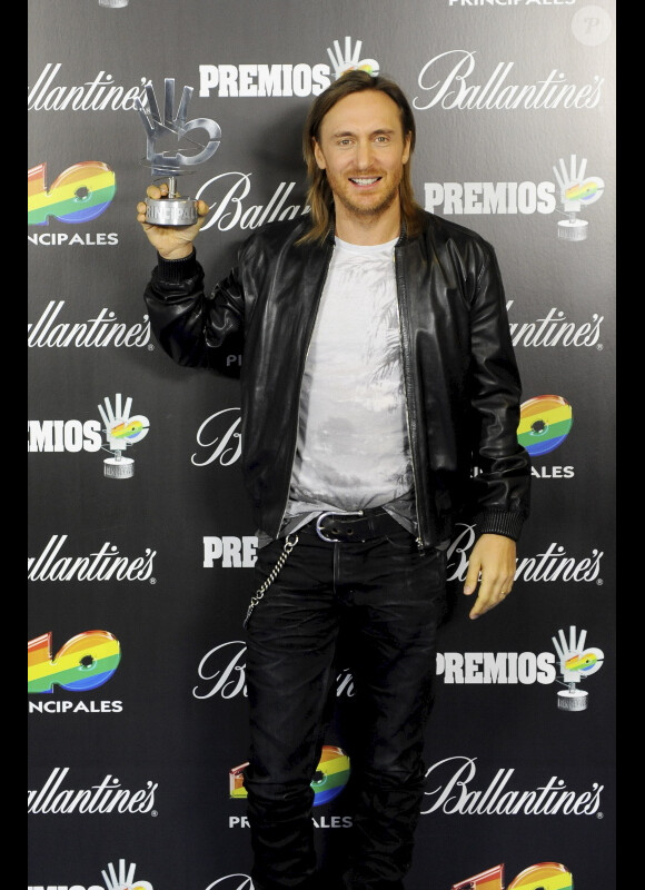 David Guetta le 24 janvier 2013 à Madrid.