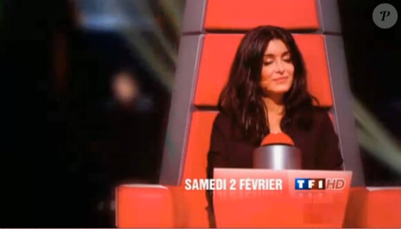 Jenifer, coach de The Voice sur TF1.