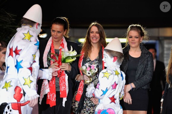Pauline Ducruet donnait le samedi 2 février 2013 le coup d'envoi du Festival New Generation des arts du cirque en tant que présidente du jury, accompagnée de sa mère Stéphanie de Monaco et de sa jeune soeur Camille Gottlieb au chapiteau de Fontvieille à Monaco