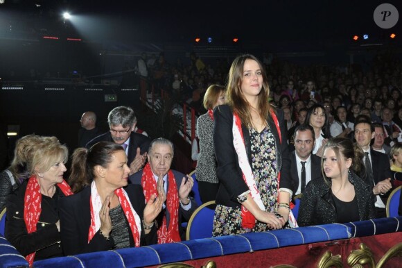Pauline Ducruet donnait le samedi 2 février 2013 le coup d'envoi du Festival New Generation des arts du cirque en tant que présidente du jury, accompagnée de sa mère Stéphanie de Monaco et de sa jeune soeur Camille Gottlieb au chapiteau de Fontvieille à Monaco