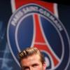 David Beckham à Paris le 31 janvier 2013.