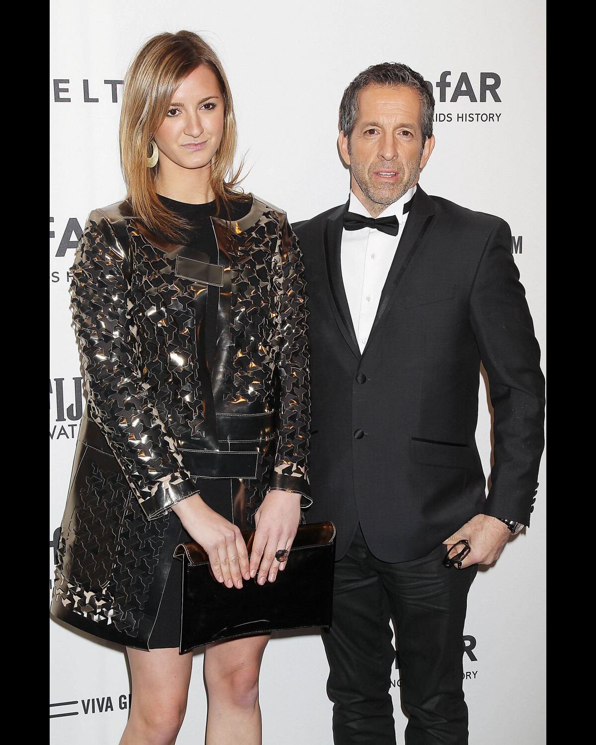 Photo : Amanda Cole et Kenneth Cole au gala de l'amfAR à New York, le 6 ...