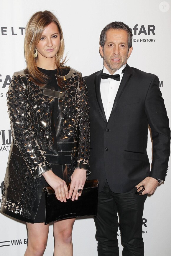Amanda Cole et Kenneth Cole au gala de l'amfAR à New York, le 6 février 2013. La soirée avait pour but de réunir des fonds pour la recherche contre le sida.
