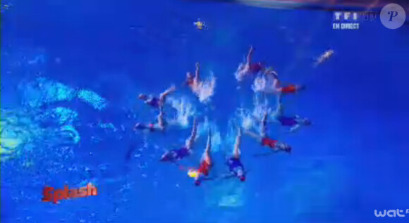 Premier prime de Splash, le 8 février 2013 sur TF1. Le show est lancé !