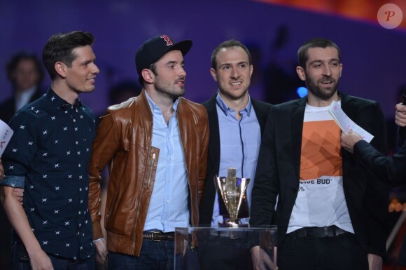 C2C remporte le trophée du meilleur album de musiques electroniques lors des Victoires de la Musique, sur France 2 le 8 février 2013.
