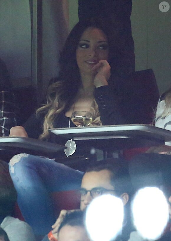 Emilie Nef Naf lors de PSG - Bastia au Parc des Princes à Paris, le 8 février 2013.