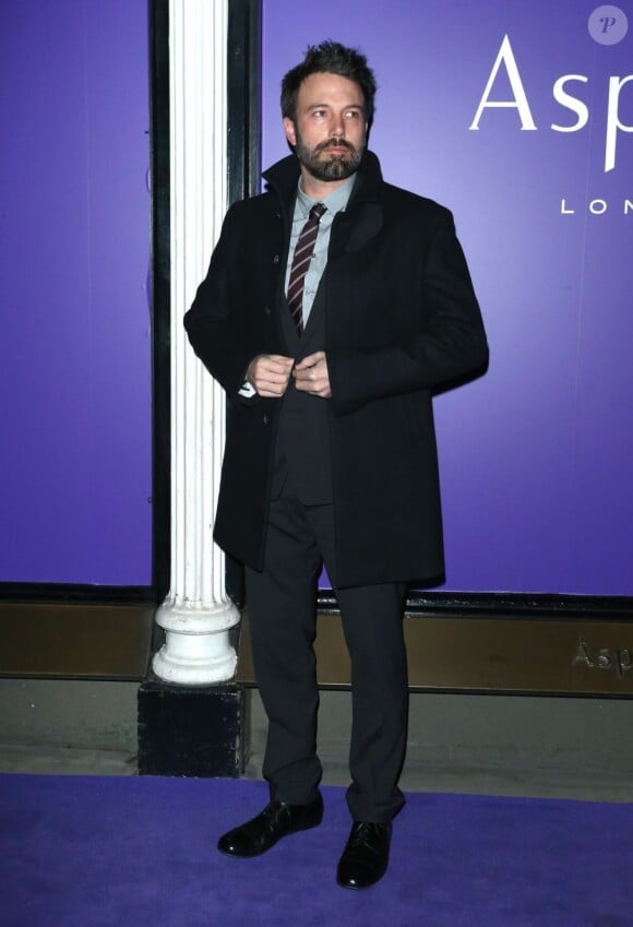 Ben Affleck arrive à la soirée EE British Academy Film Awards (BAFTA). A Londres le 9 février 2013.