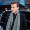 David Beckham à New York le 10 février 2013.