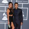 Christine Teigen et John Legend à la 55e cérémonie des Grammy Awards à Los Angeles le 10 février 2013.