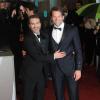 Joaquin Phoenix, Bradley Cooper lors de la cérémonie des BAFTA à Londres le 10 février 2013