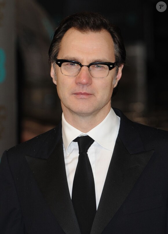 David Morrissey lors de la cérémonie des BAFTA à Londres le 10 février 2013
