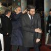George Clooney et Ben Affleck lors de la cérémonie des BAFTA à Londres le 10 février 2013