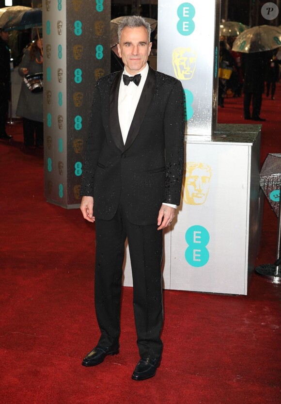 Daniel Day-Lewis lors de la cérémonie des BAFTA à Londres le 10 février 2013