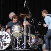 Patrick Carney et Dan Auerbach des Black Keys au Festival de Leeds Festival, le 24 août 2012.