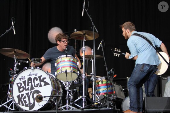 Patrick Carney et Dan Auerbach des Black Keys au Festival de Leeds Festival, le 24 août 2012.