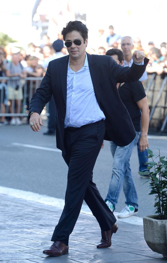 Benicio Del Toro à San Sebastian, le 22 septembre 2012.