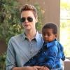 La sublime Charlize Theron emmène son fils Jackson à un cours de gym pour enfants à West Hollywood, le 12 fevrier 2013.