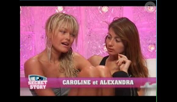 Caroline et Alexandra de Secret Story