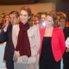 L'infante Elena d'Espagne lors de l'ouverture du 21e Salon international de l'Etudiant de Madrid (AULA), le 13 février 2013