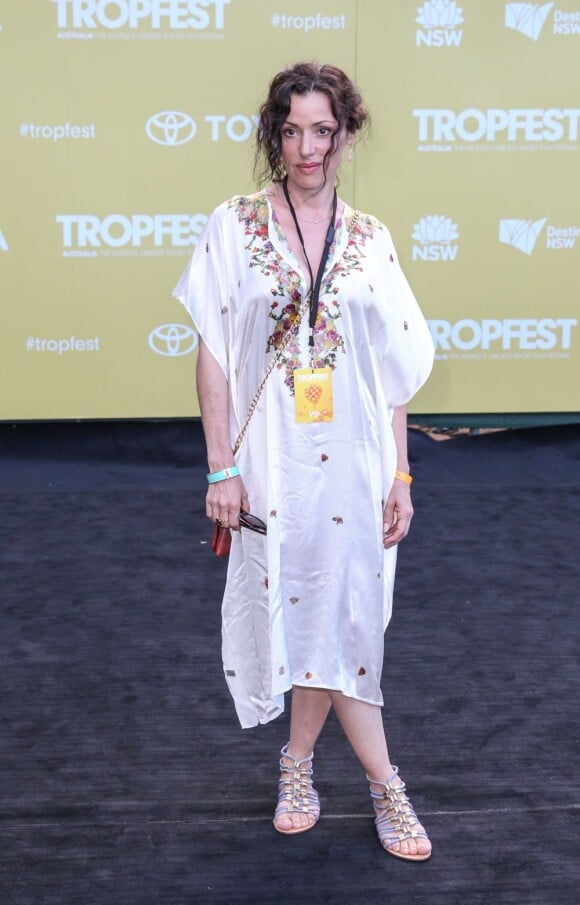 Tina Arena a participé au festival Tropfest du film court 2013, à Sydney le 18 février 2013.