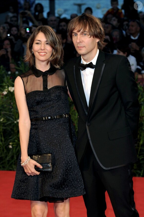 Sofia Coppola et Thomas Mars à Venise, le 3 septembre 2010.