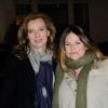 Valérie Trierweiler et Charlotte Valandrey aux 20 ans de Solidarité Sida à Paris, le 19 février 2013.