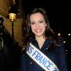 Marine Lorphelin, Miss France 2013, aux 20 ans de Solidarité Sida à Paris, le 19 février 2013.
