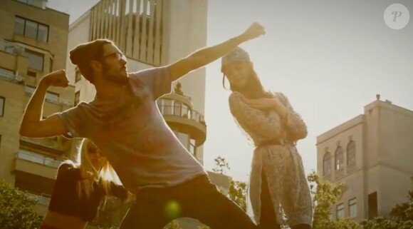Image extraite du clip "Bucket List" de Nelly Furtado, février 2012.