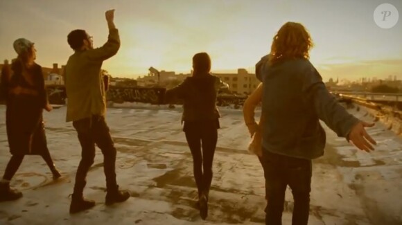 Image extraite du clip "Bucket List" de Nelly Furtado, février 2012.
