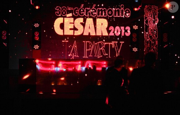 After des César 2013, "La Party", au club 79 à Paris, le 22 février 2013