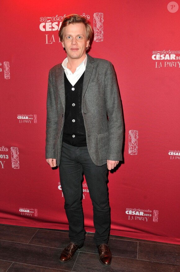 Alex Lutz lors de l'after des César 2013, "La Party", au club 79 à Paris, le 22 février 2013
