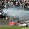 Un crash terrible lors d'une manche de Nationwide Series à Daytona a fait 28 blessés, le 23 février 2013.