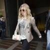 La popstar Fergie en plein shopping à Milan, le samedi 23 février 2013.