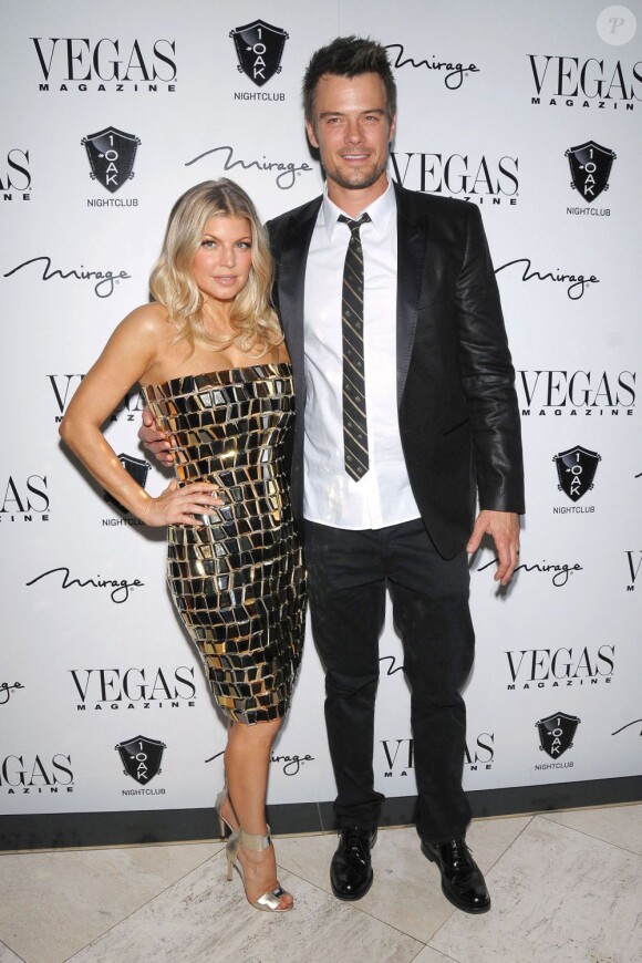Fergie et Josh Duhamel en janvier 2012 à Las Vegas