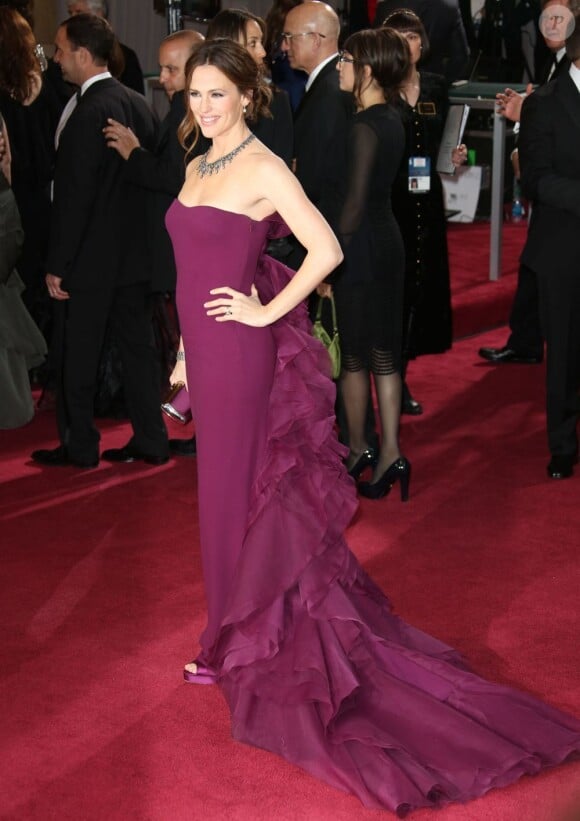 Jennifer Garner, en Gucci, lors de la 85e cérémonie des Oscars à Los Angeles le 24 février 2013
