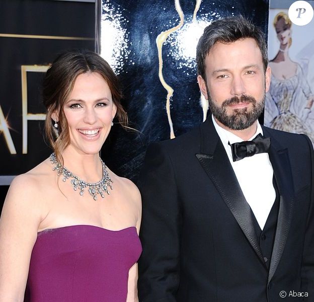 Jennifer Garner et Ben Affleck lors de la 85e cérémonie des Oscars à Los Angeles le 24 février 2013