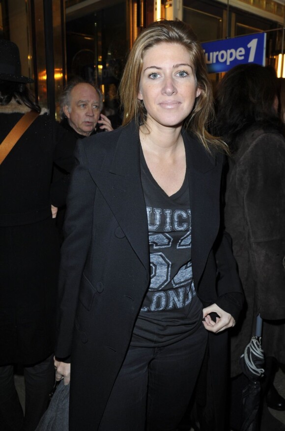 Amanda Sthers pour la 200e d'"Inconnu à cette adresse" au Théâtre Antoine à Paris, le 25 février 2013.