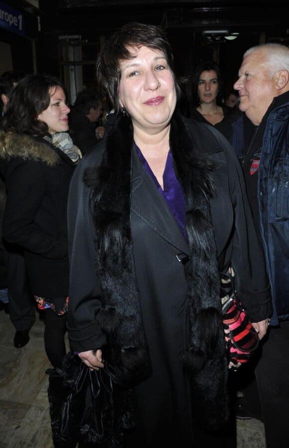 Annie Grégorio pour la 200e d'"Inconnu à cette adresse" au Théâtre Antoine à Paris, le 25 février 2013.