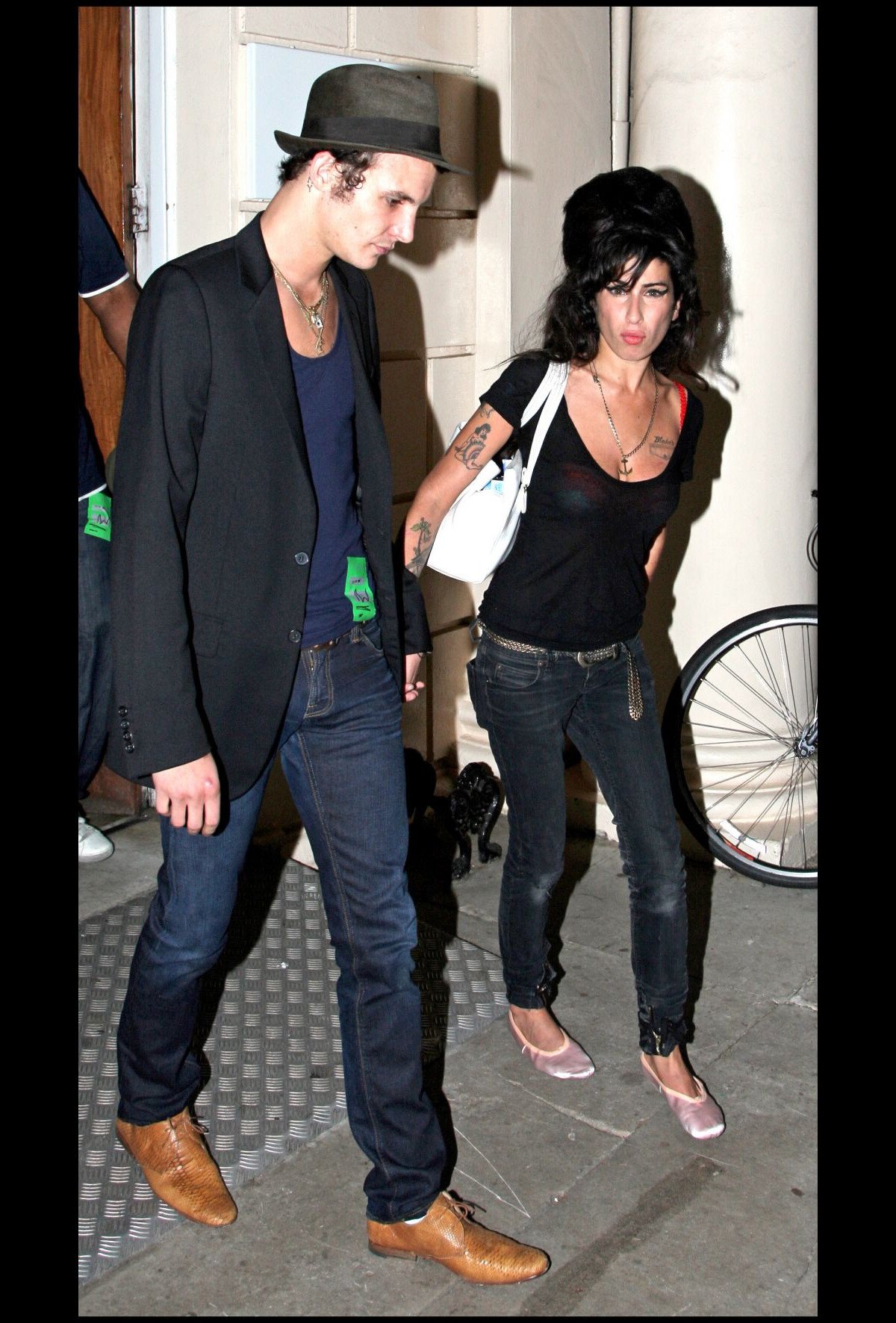 Photo : Amy Winehouse Et Blake Fielder-Civil à Londres, Le 25 Juillet ...