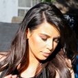 Kim Kardashian, enceinte et stylée à Los Angeles, le 1er mars 2013.