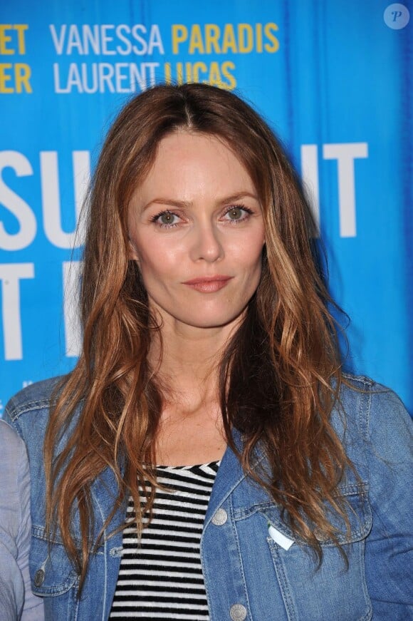 Vanessa Paradis à Paris, le 10 juillet 2012.