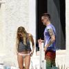 Ashley Tisdale et son chéri Christopher French à Cabo San Lucas au Mexique, le 4 mars 2013.