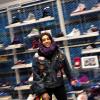 Lourdes, heureuse chez Adidas, à Soho à New York, le 3 mars 2013.