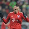 Franck Ribery à l'Allianz Arena de Munich le 14 décembre 2012