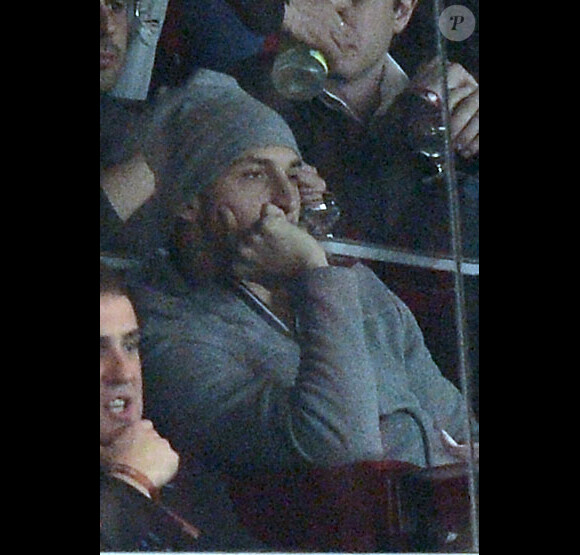 Zlatan Ibrahimovic lors du match de Ligue des champions entre le PSG et Valence (1-1) au Parc des Princes à Paris le 6 mars 2013