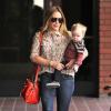 Hilary Duff emmène son fils Luca à l'école à Sherman Oaks, le 6 mars 2013.